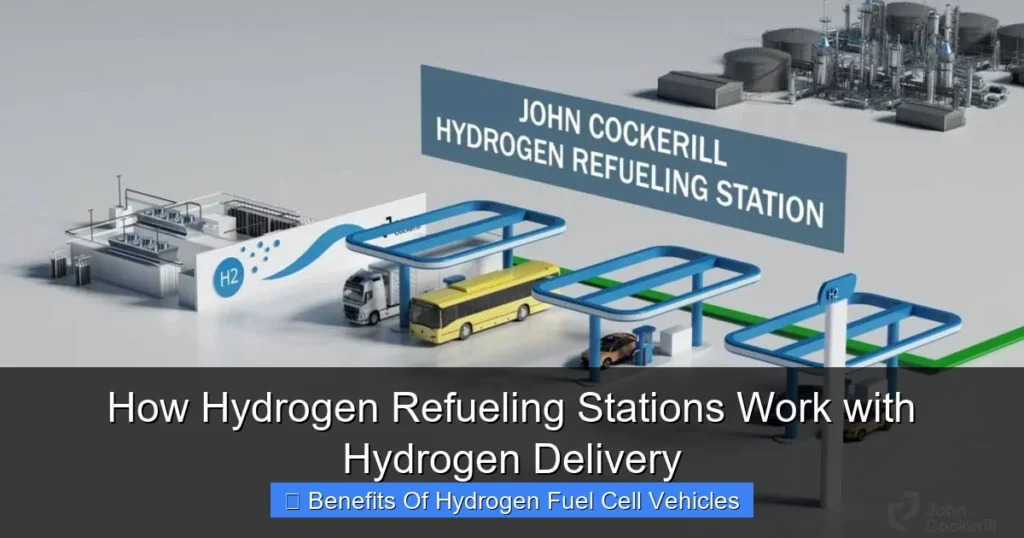 How Hydrogen Refueling Stations Work with Hydrogen Delivery