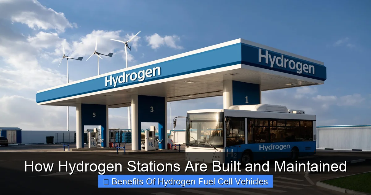 How Hydrogen Stations Are Built and Maintained