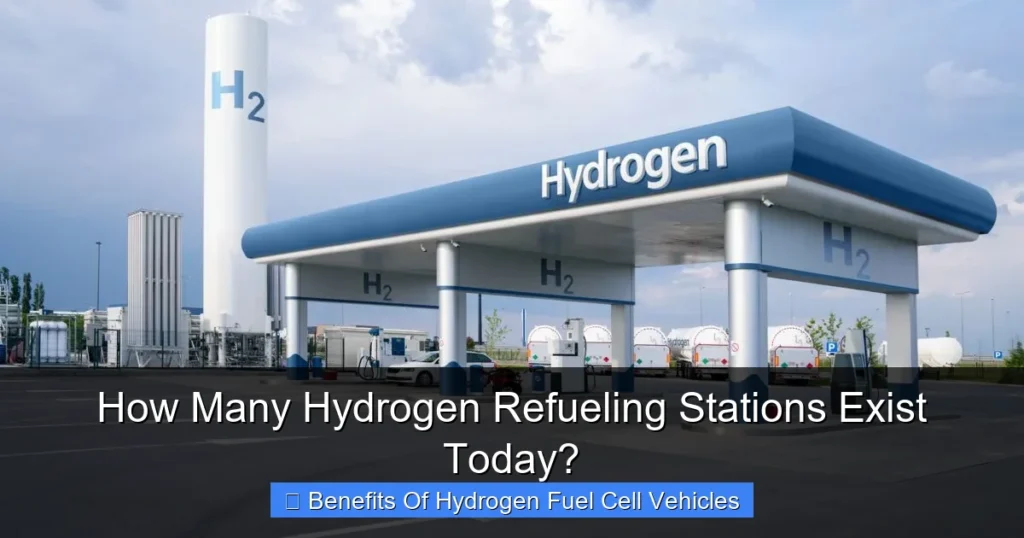 How Many Hydrogen Refueling Stations Exist Today?