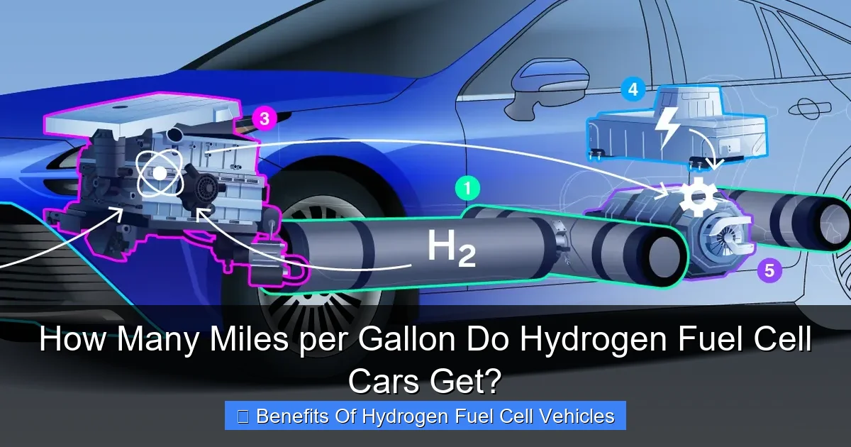 How Many Miles per Gallon Do Hydrogen Fuel Cell Cars Get?