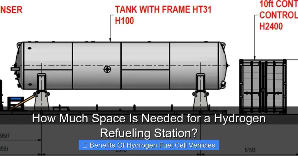 How Much Space Is Needed for a Hydrogen Refueling Station? How Much Space Is Needed for a Hydrogen Refueling Station?