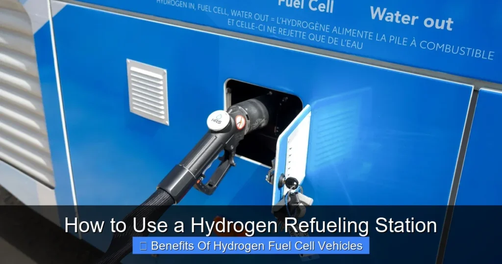 How to Use a Hydrogen Refueling Station