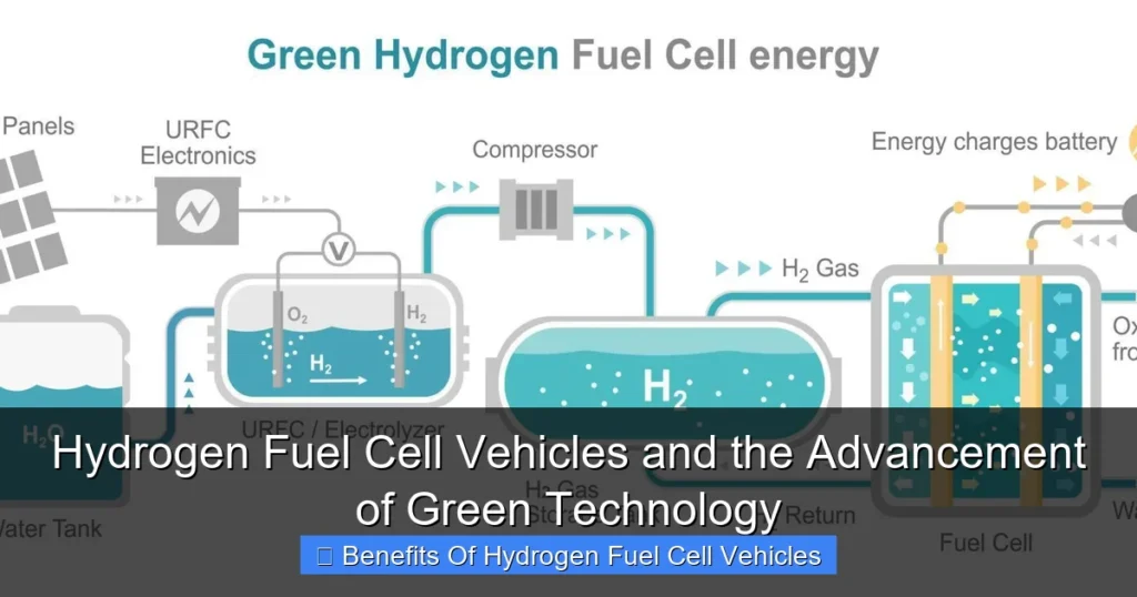 Hydrogen Fuel Cell Vehicles and the Advancement of Green Technology