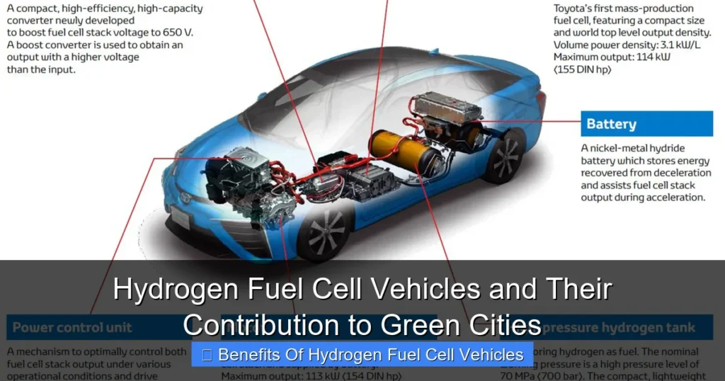 Hydrogen Fuel Cell Vehicles and Their Contribution to Green Cities