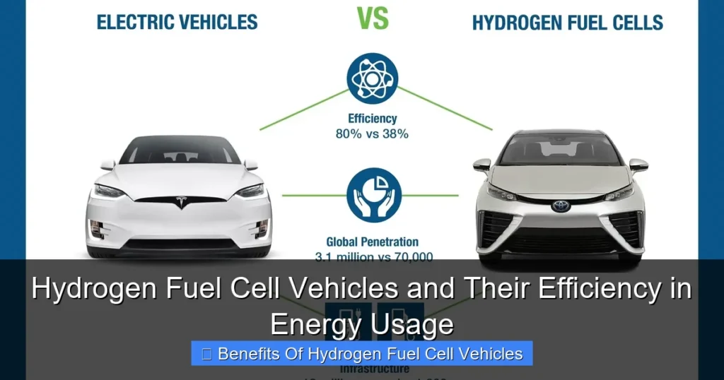 Hydrogen Fuel Cell Vehicles and Their Efficiency in Energy Usage