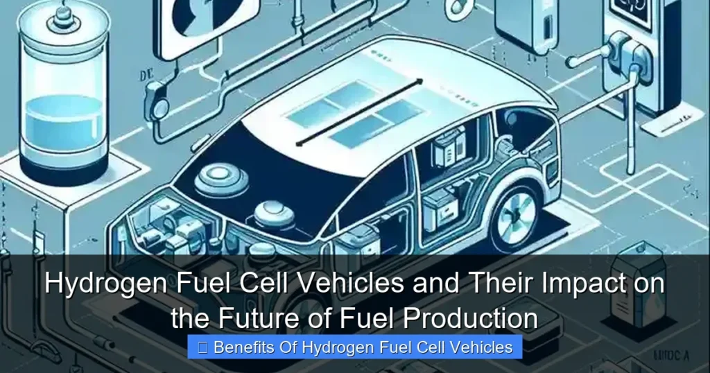 Hydrogen Fuel Cell Vehicles and Their Impact on the Future of Fuel Production