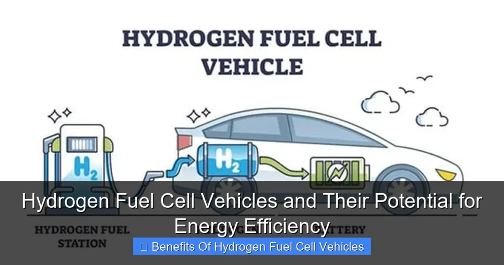 Hydrogen Fuel Cell Vehicles and Their Potential for Energy Efficiency