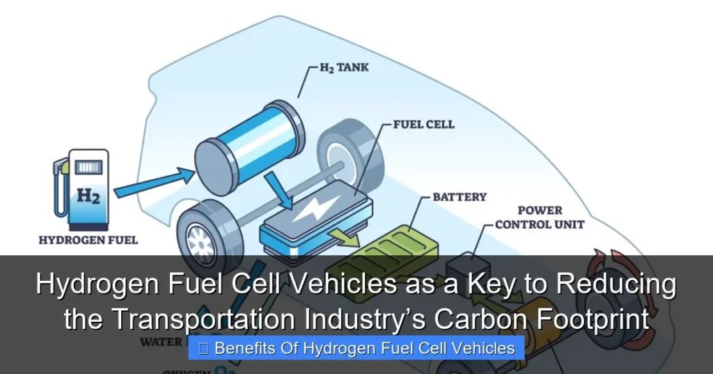 Hydrogen Fuel Cell Vehicles as a Key to Reducing the Transportation Industry’s Carbon Footprint