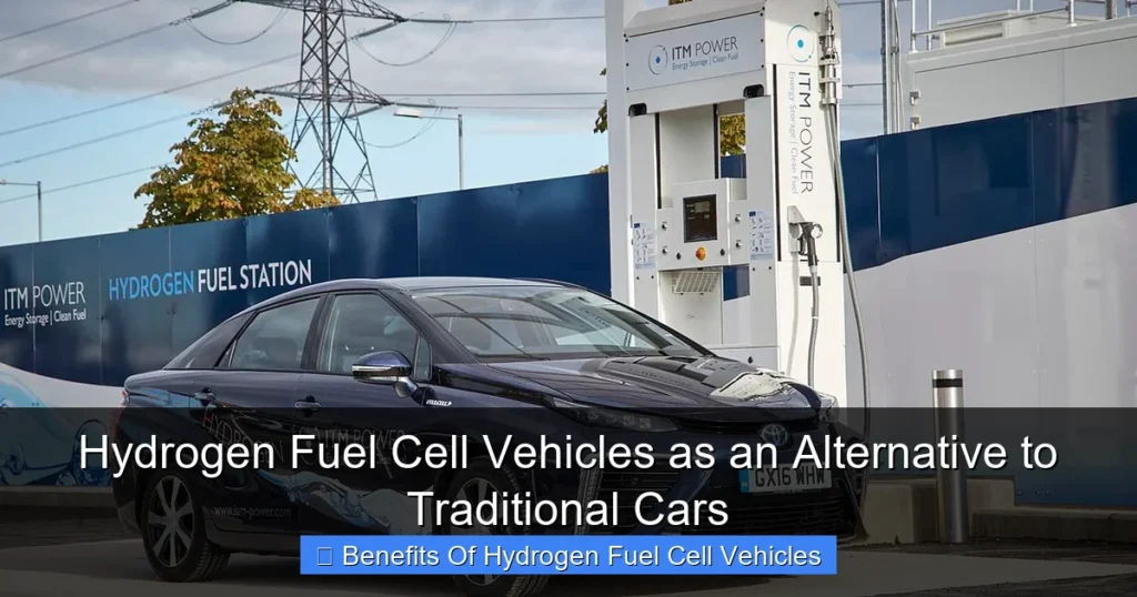Hydrogen Fuel Cell Vehicles as an Alternative to Traditional Cars