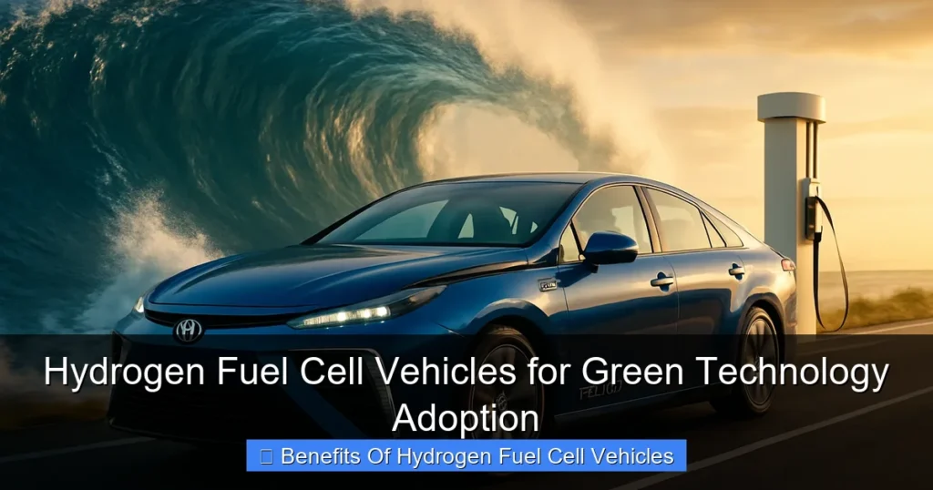 Hydrogen Fuel Cell Vehicles for Green Technology Adoption