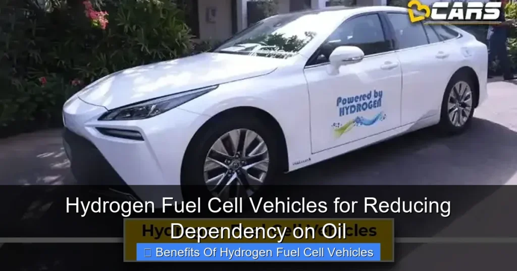 Hydrogen Fuel Cell Vehicles for Reducing Dependency on Oil