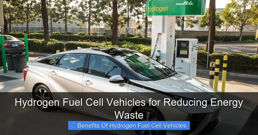 Hydrogen Fuel Cell Vehicles for Reducing Energy Waste Hydrogen Fuel Cell Vehicles for Reducing Energy Waste