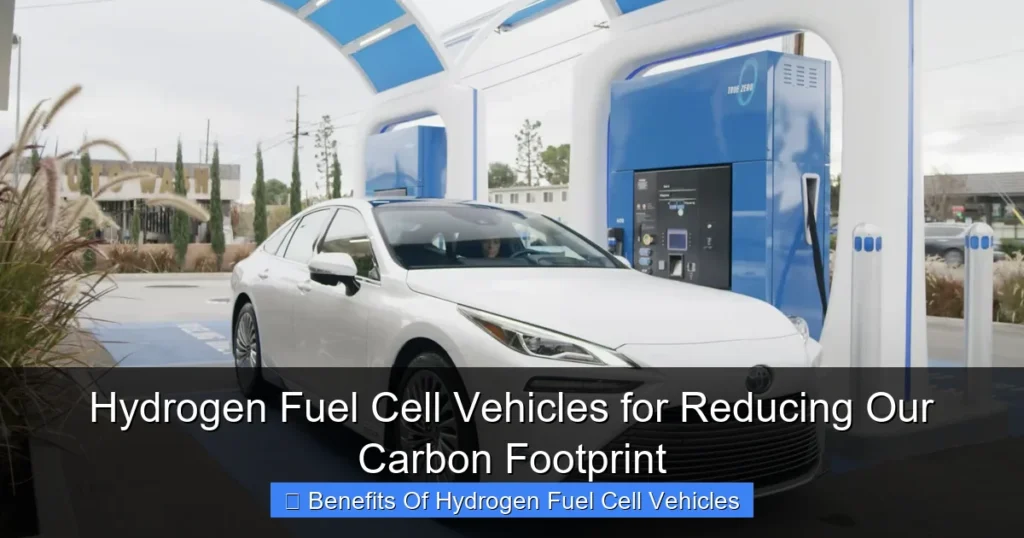 Hydrogen Fuel Cell Vehicles for Reducing Our Carbon Footprint Hydrogen Fuel Cell Vehicles for Reducing Our Carbon Footprint