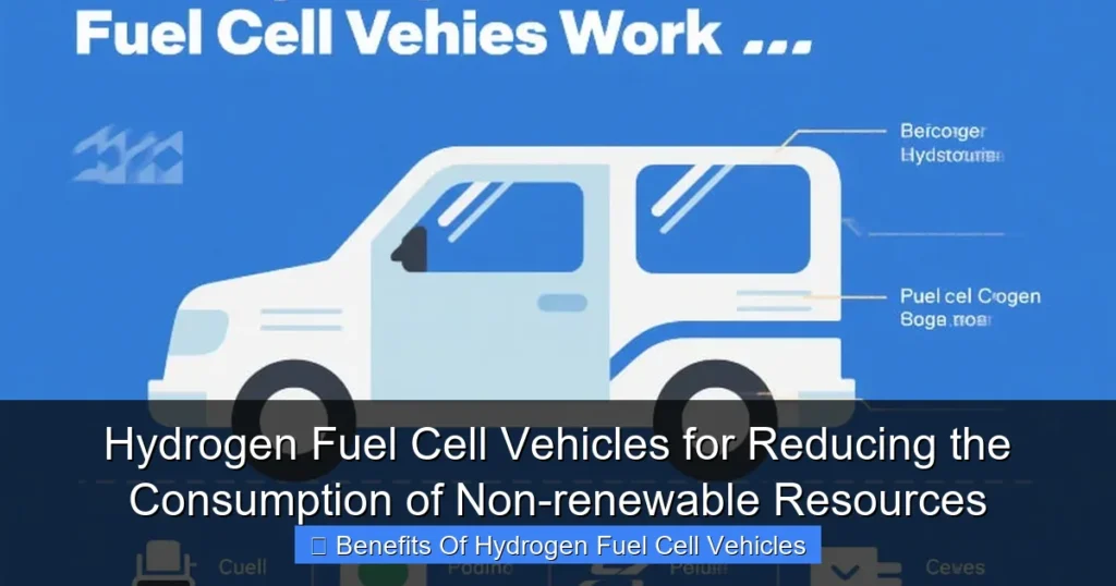 Hydrogen Fuel Cell Vehicles for Reducing the Consumption of Non-renewable Resources