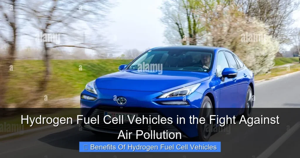 Hydrogen Fuel Cell Vehicles in the Fight Against Air Pollution