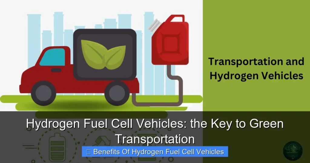 Hydrogen Fuel Cell Vehicles: the Key to Green Transportation Hydrogen Fuel Cell Vehicles: the Key to Green Transportation