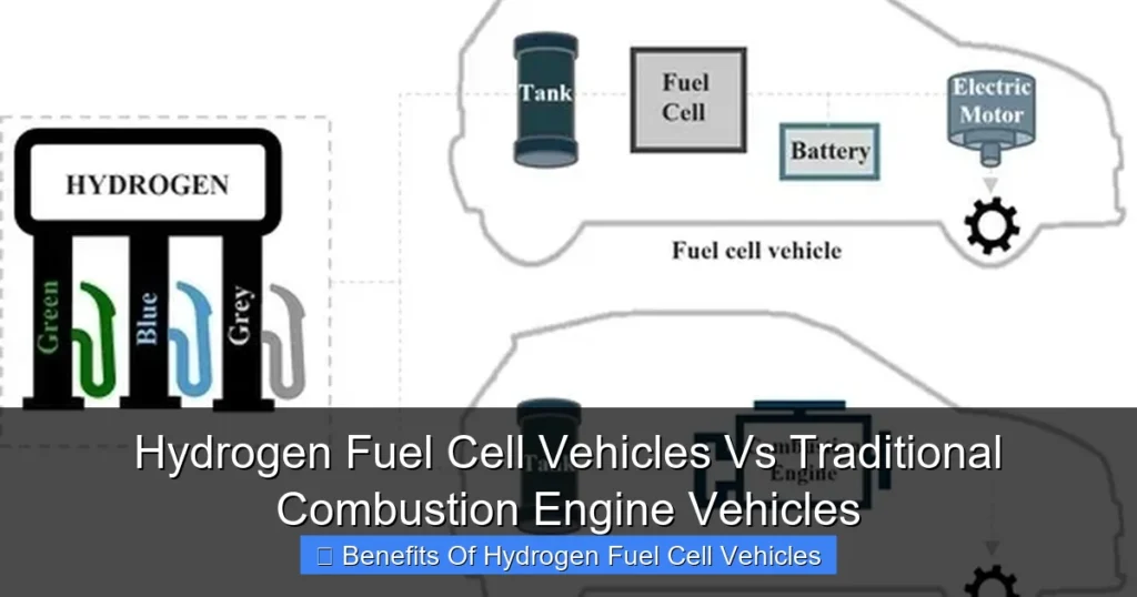 Hydrogen Fuel Cell Vehicles Vs Traditional Combustion Engine Vehicles