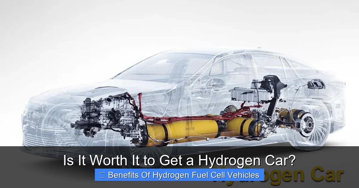 Is It Worth It to Get a Hydrogen Car?