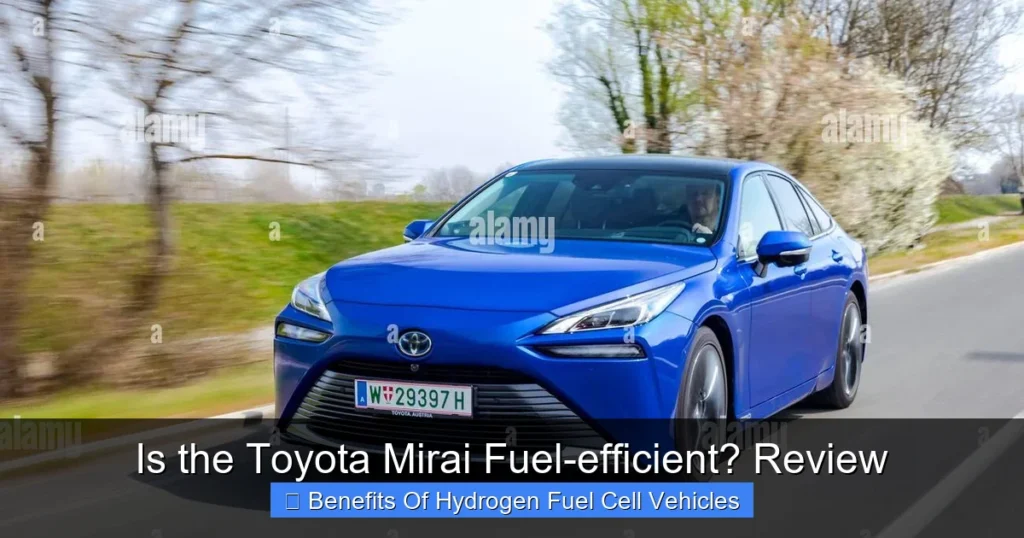 Is the Toyota Mirai Fuel-efficient? Review