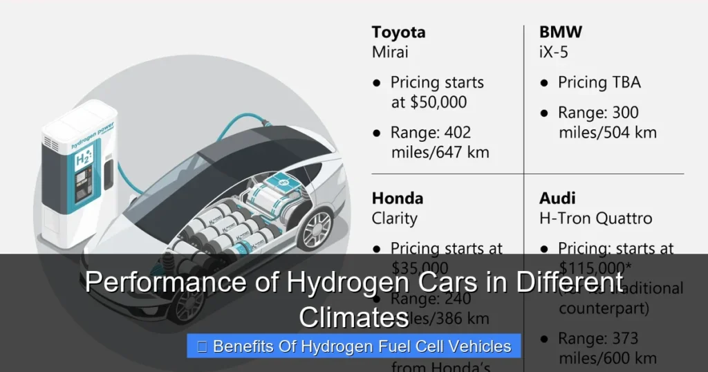 Performance of Hydrogen Cars in Different Climates