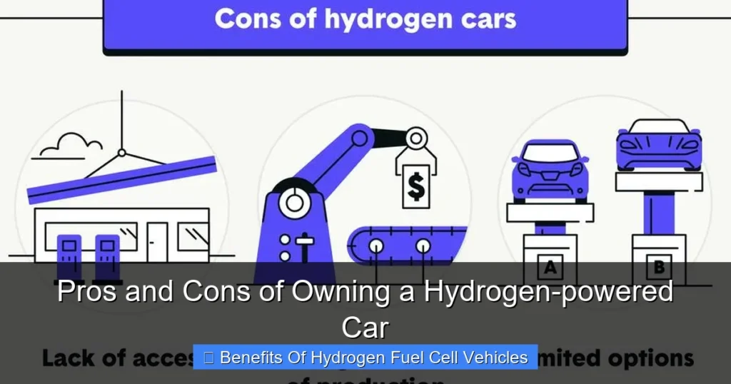 Pros and Cons of Owning a Hydrogen-powered Car