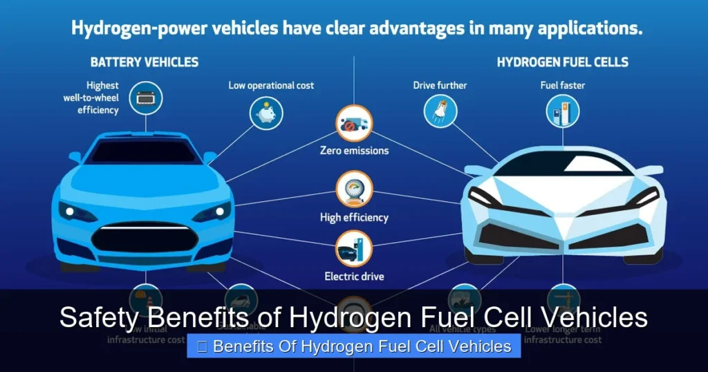 Safety Benefits of Hydrogen Fuel Cell Vehicles