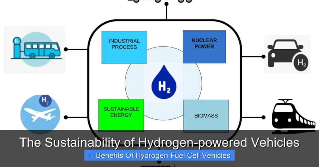 The Sustainability of Hydrogen-powered Vehicles