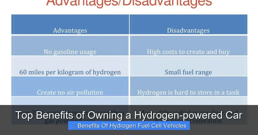 Top Benefits of Owning a Hydrogen-powered Car