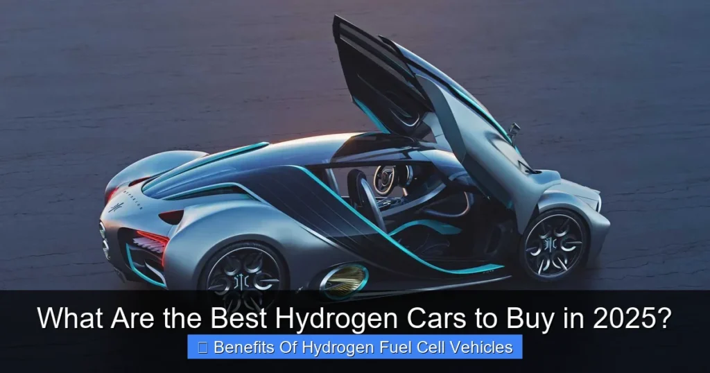 What Are the Best Hydrogen Cars to Buy in 2025?