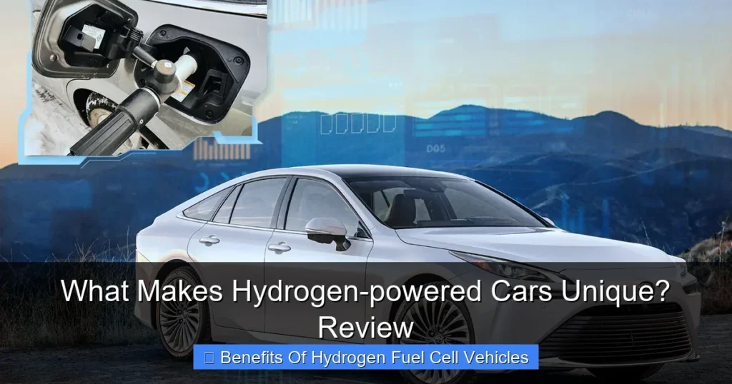 What Makes Hydrogen-powered Cars Unique? Review