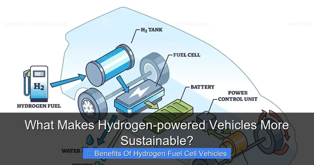 What Makes Hydrogen-powered Vehicles More Sustainable?