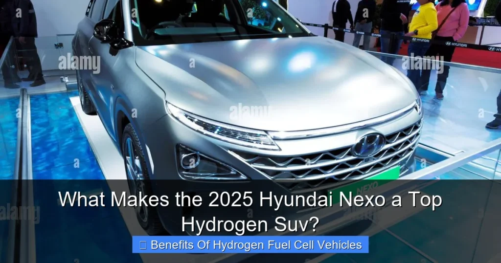 What Makes the 2025 Hyundai Nexo a Top Hydrogen Suv?