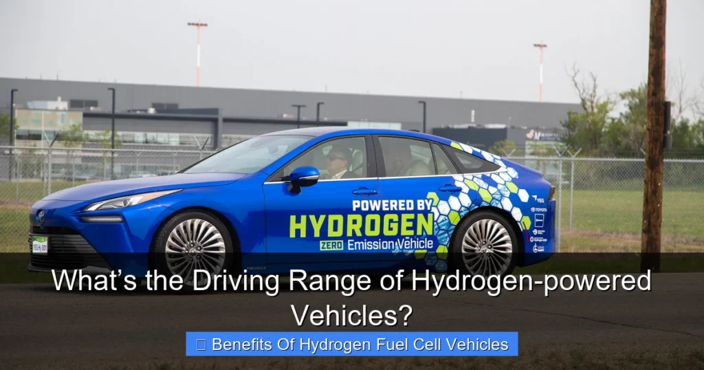 What’s the Driving Range of Hydrogen-powered Vehicles?