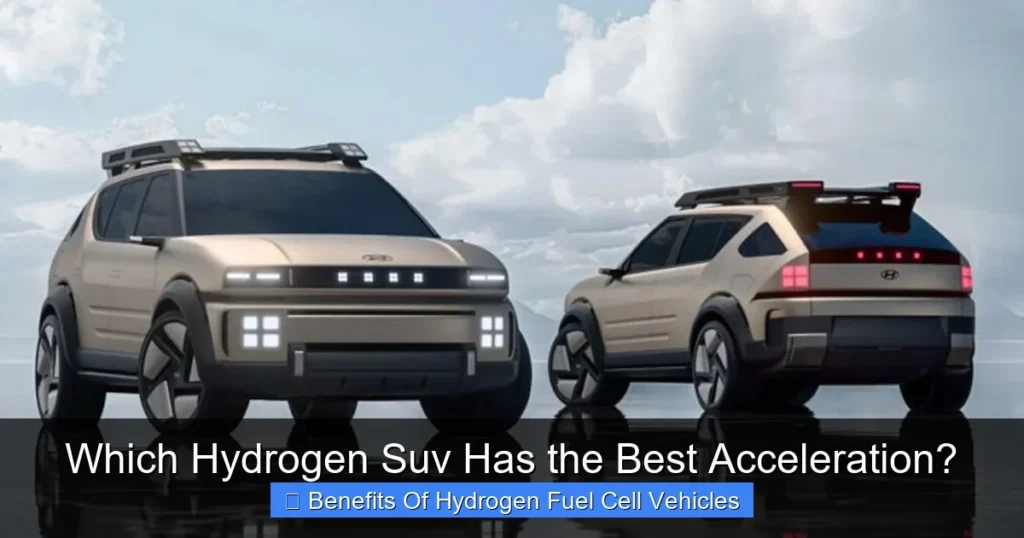 Which Hydrogen Suv Has the Best Acceleration?