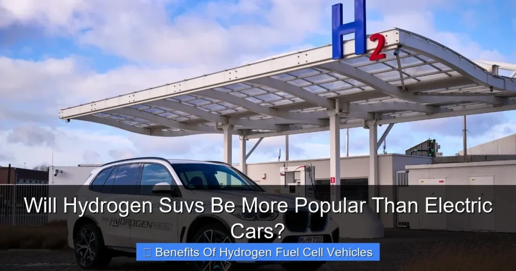 Will Hydrogen Suvs Be More Popular Than Electric Cars?